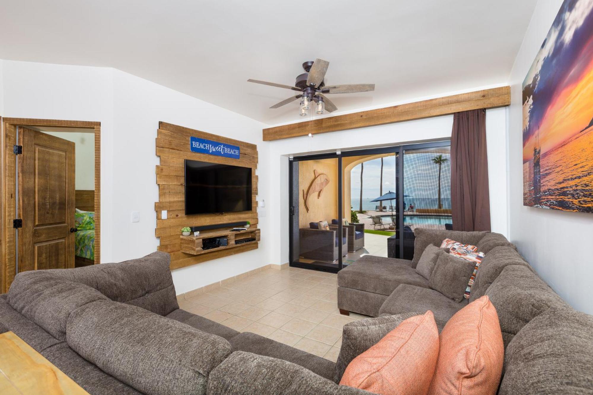 Right On The Beach! Ground Floor Princesa E104 Puerto Peñasco Exterior foto